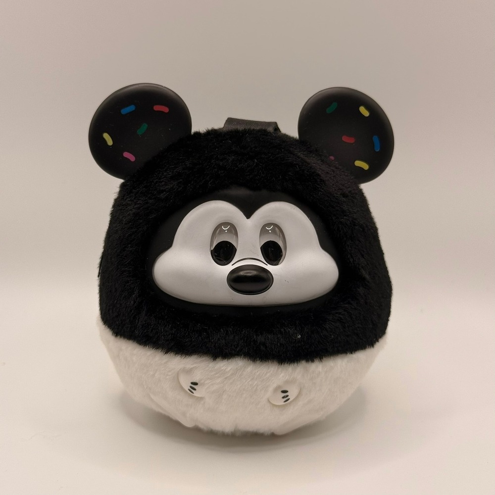 Miniso Disney Mickey Mouse Plush Coin Purse Pouch Sprinkles Ears Carabiner Clip
